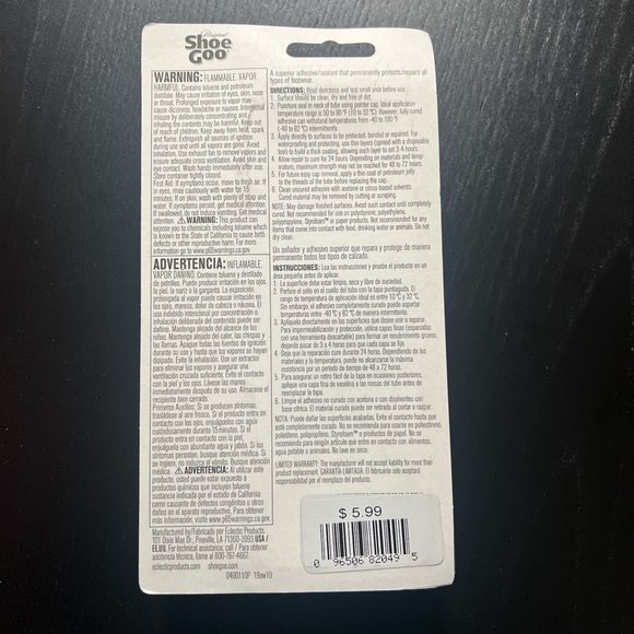 Original Shoe Goo Clear - Picture 2 of 2